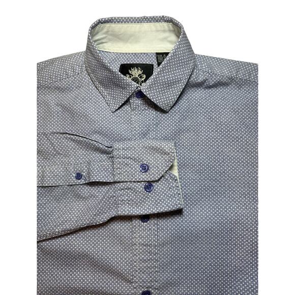 English Laundry Dress Shirt Mens Size Small Button Up Long Sleeve - Picture 1 of 10